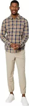 Рубашка с длинными рукавами Supreme Flex Modern Fit Dockers, цвет Ocean Blue/Plaid