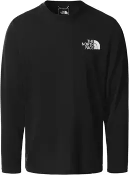 Рубашка с длинными рукавами The North Face "M REAXION AMP L/S CREW", черный