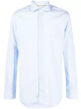 Рубашка с длинными рукавами Tintoria Mattei, синий