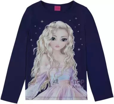 Рубашка с длинными рукавами TOPModel, цвет Blue Ribbon