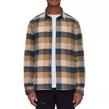 Рубашка с длинными рукавами trovat Mammut, цвет marine/savannah