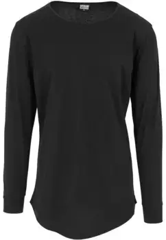 Рубашка с длинными рукавами URBAN CLASSICS "Мужская длинная модная футболка Urban Classics L/S", черный