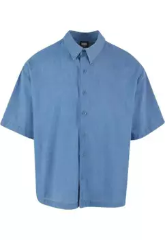 Рубашка с длинными рукавами URBAN CLASSICS " Urban Classics Men's Lightweight Denim Shirt" (1 шт.), голубой