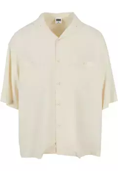 Рубашка с длинными рукавами URBAN CLASSICS " Urban Classics Men's Oversized Resort Shirt" (1 шт.), белый