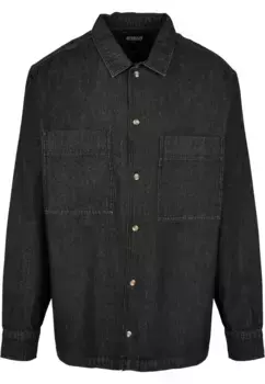 Рубашка с длинными рукавами URBAN CLASSICS " Urban Classics Men's Oversized Denim Shirt" (1 шт.), черный