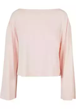 Рубашка с длинными рукавами URBAN CLASSICS " Urban Classics Women", розовый