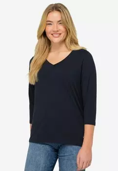 Рубашка с длинными рукавами V-AUSSCHNITT 3/4-ARM LAURASN, цвет marine