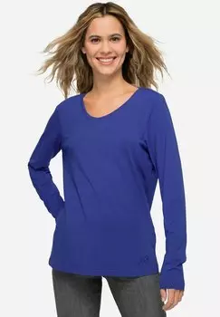 Рубашка с длинными рукавами V-AUSSCHNITT LAURASN, цвет blauviolett