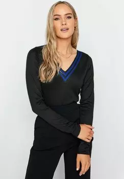Рубашка с длинными рукавами V NECK Long Tall Sally, цвет Black