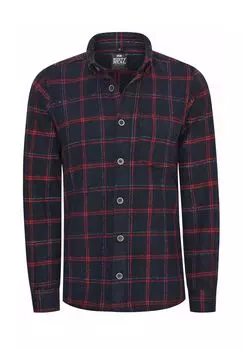 Рубашка с длинными рукавами в модном образе лесоруба RUSTY NEAL, цвет Marine Rot