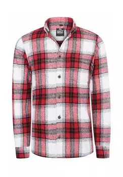 Рубашка с длинными рукавами в модном образе лесоруба RUSTY NEAL, цвет Rot Ecru
