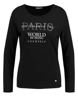 Рубашка с длинными рукавами wls paris round Key Largo, черный