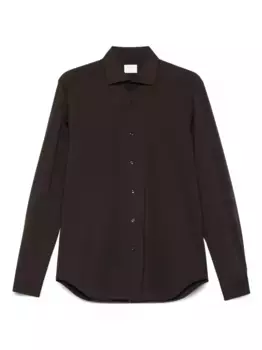 Рубашка с длинными рукавами Xacus, коричневый