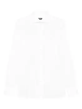 Рубашка с длинными рукавами Zegna, белый