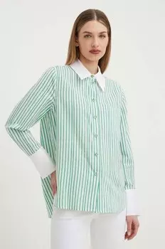 Рубашка с добавлением шелка Custommade, белый