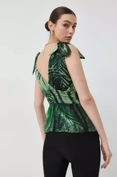 Рубашка с добавлением шелка Guess, зеленый