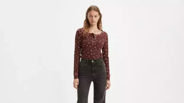Рубашка Сьерра Хенли Levi's, коричневый