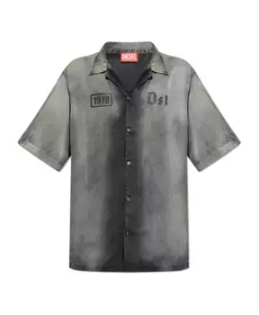 Рубашка S Гент Diesel, серый