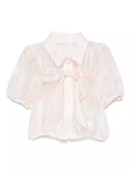 Рубашка с графическим принтом Miss Grant Kids, нейтральный