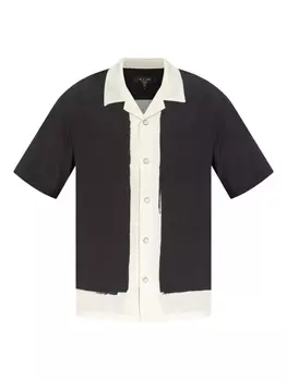 Рубашка с графическим принтом rag & bone, синий