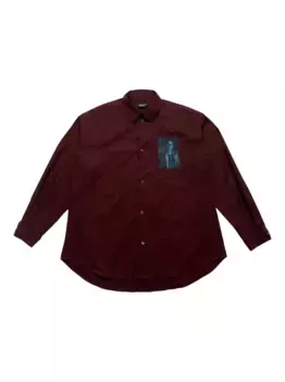 Рубашка с графической аппликацией X Twin Peaks Undercover, красный