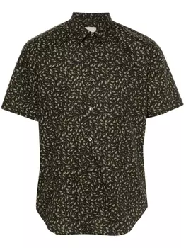 Рубашка с графичным принтом Paul Smith, черный
