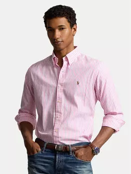 Рубашка с индивидуальным пошивом 710886462002 Polo Ralph Lauren, розовый