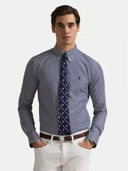Рубашка с индивидуальным пошивом 710929346017 Polo Ralph Lauren, синий