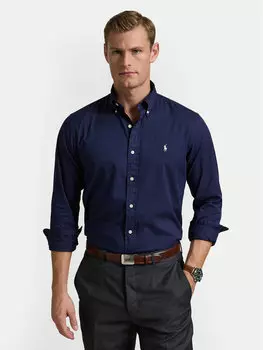 Рубашка с индивидуальным пошивом 710937993009 Polo Ralph Lauren, синий