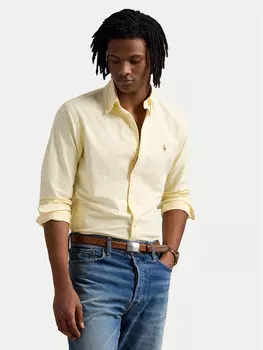 Рубашка с индивидуальным пошивом 710953704004 Polo Ralph Lauren, желтый