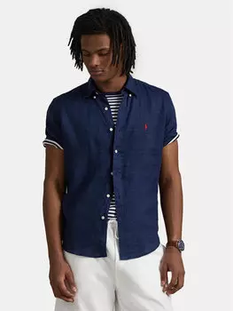 Рубашка с индивидуальным пошивом 710968912001 Polo Ralph Lauren, синий