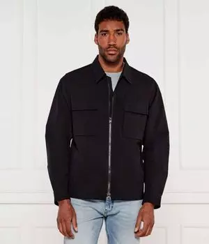 Рубашка с изображением осла Oversize fit Hugo, черный