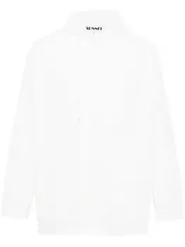 Рубашка с капюшоном Sunnei, нейтральный
