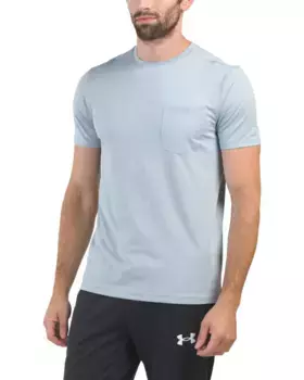 Рубашка с карманами Active Performance Kenneth Cole, цвет Heather Blue