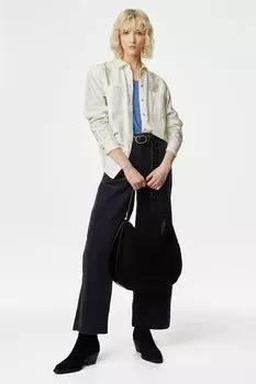 Рубашка с карманами Marks & Spencer, бежевый