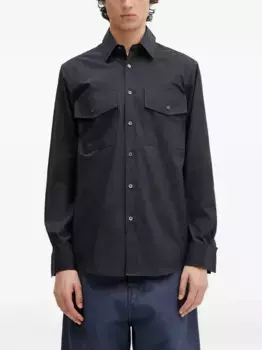 Рубашка с карманами Paul Smith, синий