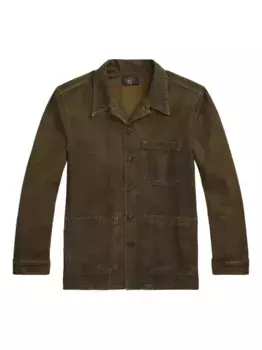 Рубашка с карманами Ralph Lauren RRL, коричневый