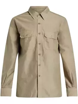 Рубашка с карманами TOM FORD, нейтральный