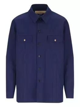 Рубашка с карманами VALENTINO GARAVANI, синий