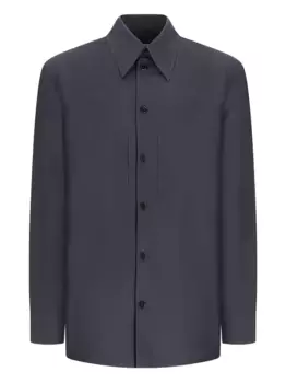 Рубашка с карманом JIL SANDER, серый