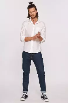 Рубашка с карманом Madlen, белый