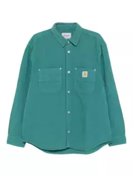 Рубашка с карманом Уолтера CARHARTT WIP, зеленый