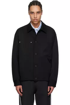 Рубашка с карманом Wooyoungmi, черный