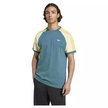 Рубашка с коротким рукавом adidas Originals Cali, синий