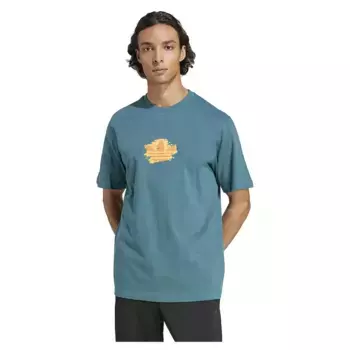 Рубашка с коротким рукавом adidas Originals Graphic, зеленый