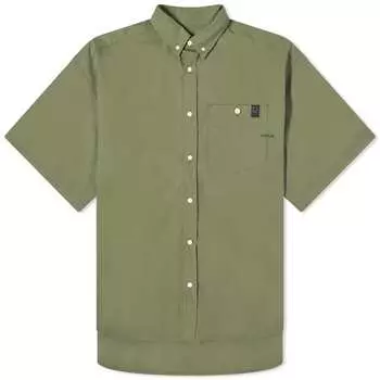 Рубашка с коротким рукавом Anglan Elementary Pocket Big Shirt, цвет Sage Green