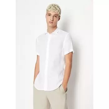 Рубашка с коротким рукавом Armani Exchange 8NZC67_ZNCFZ, белый