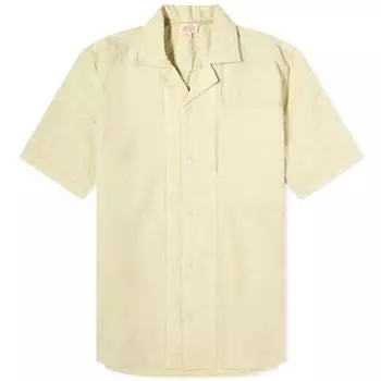 Рубашка с коротким рукавом Armor-Lux Seersucker Vacation Shirt, цвет Pale Olive