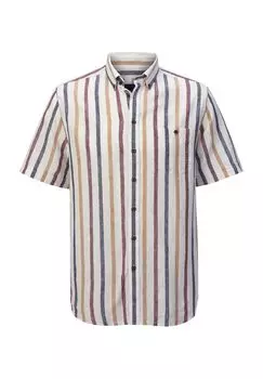 Рубашка с коротким рукавом БЕЛЛАВАРИ BABISTA, бежевый