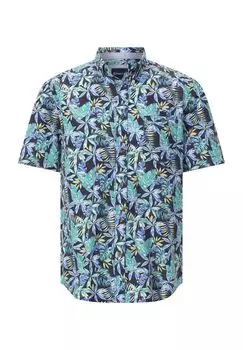 Рубашка с коротким рукавом BELLAZIO BABISTA, темно-синий